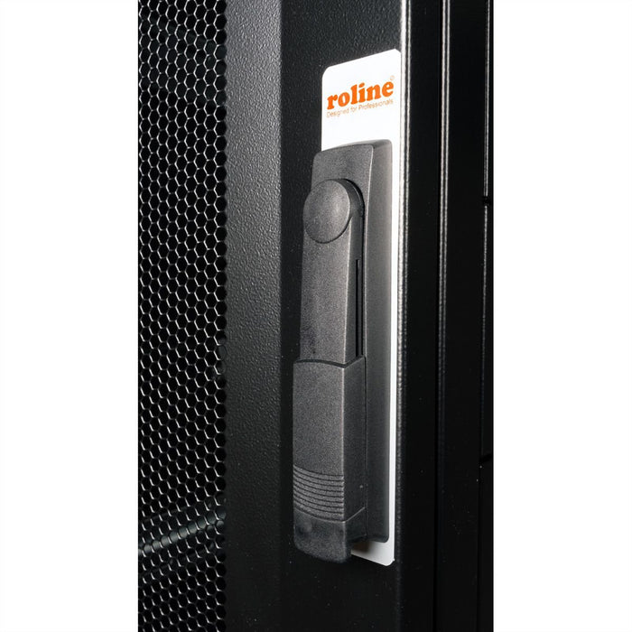 EAN 7630049601635 - ROLINE 26.21.0160 armario rack 42U Rack o bastidor independiente Negro imagen 7