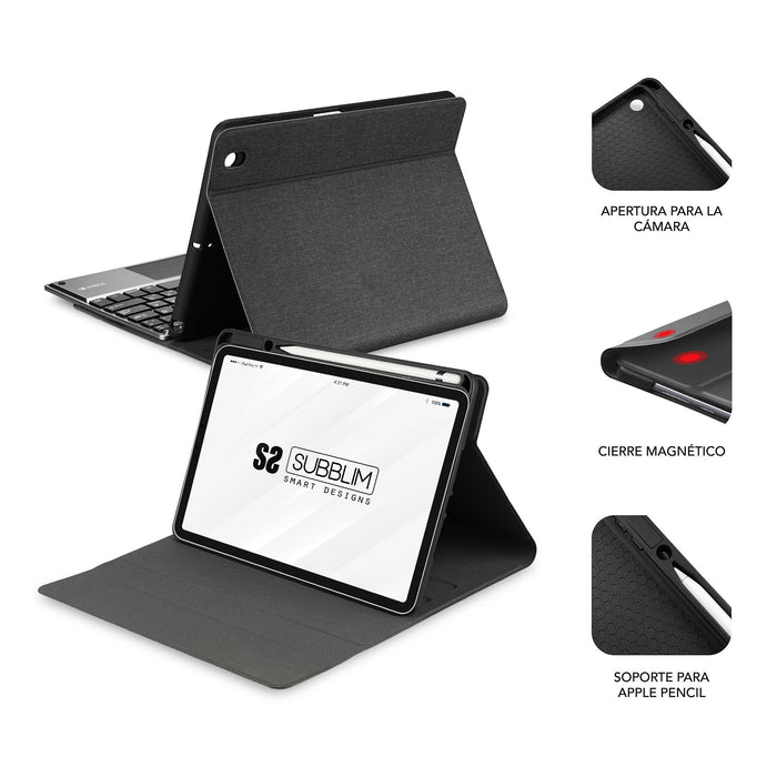 EAN 8436586743659 - SUBBLIM Funda Tablet KEYTAB ProBT Touchpad Ipad 10,9/11 10a/11a Gen NEGRA imagen 9