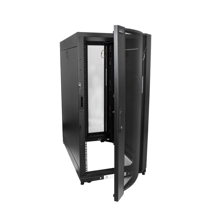 EAN 65030870283 - StarTech.com RK2537BKM armario rack Rack o bastidor independiente Negro imagen 4