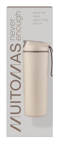 EAN 8021735212362 - Muitomas NFDBOTTLE450WH bidón de agua Uso diario 450 ml Polipropileno (PP) Blanco imagen 3