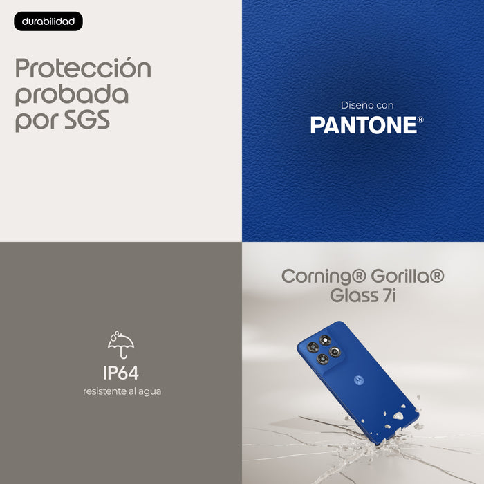 EAN 840493620657 - Motorola moto g37 16,9 cm (6.67") SIM doble Android 16.0 5G USB Tipo C 4 GB 128 GB 5200 mAh Azul imagen 7