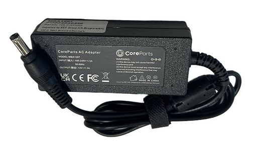 EAN 5704327266259 - CoreParts MBA1207 adaptador e inversor de corriente Interior 36 W Negro imagen 1