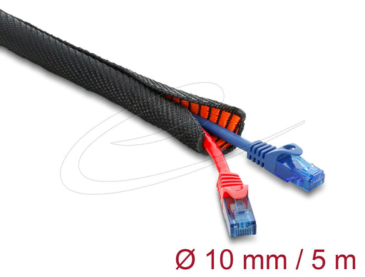 EAN 4043619190201 - DeLOCK 19020 pasacables Naranja, Negro 1 cm imagen 1