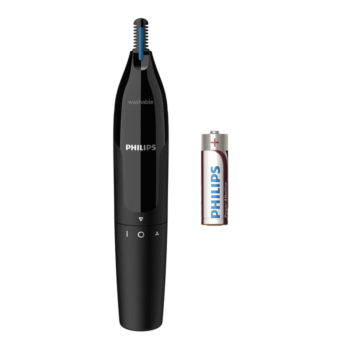 EAN 8710103932512 - Philips Norelco NOSETRIMMER Series 1000 NT1650/16 cortadora de pelo y maquinilla Negro Alcalino imagen 1