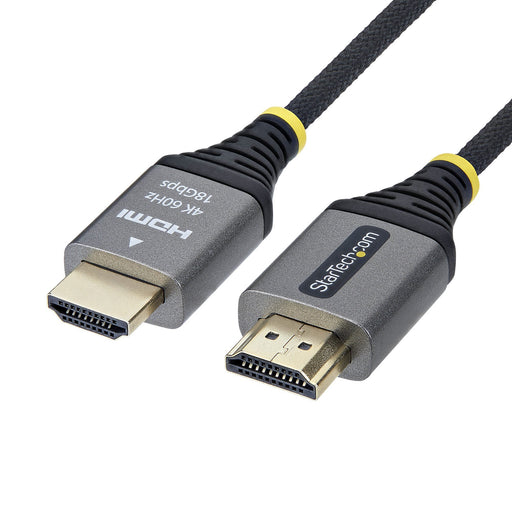 EAN 65030929295 - StarTech.com HDMI2-FLEX-4K60-1M cable HDMI HDMI tipo A (Estándar) Negro, Plata imagen 1