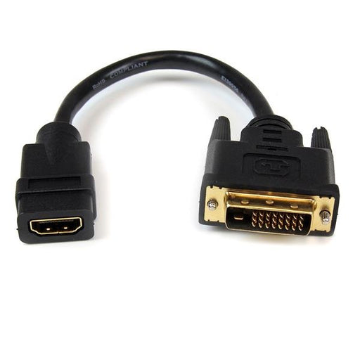 EAN 0065030848572 - StarTech.com HDDVIFM8IN adaptador de cable de vídeo 0,203 m HDMI tipo A (Estándar) imagen 1