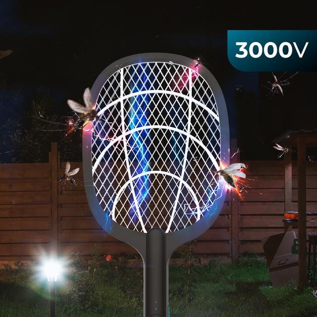 EAN 8435484017879 - Cecotec Mosquito killer ByeFly 1000 Paddle Negro imagen 4