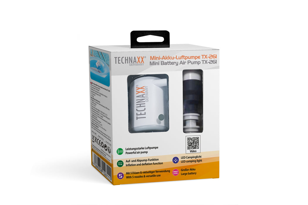 EAN 4260358126111 - Technaxx TX-261 bomba de aire eléctrica 180 l/min imagen 3
