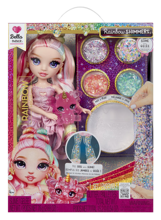 EAN 35051122401 - Rainbow High Rainbow Shimmers with Slime Fashion Doll - Bella (pink) imagen 2