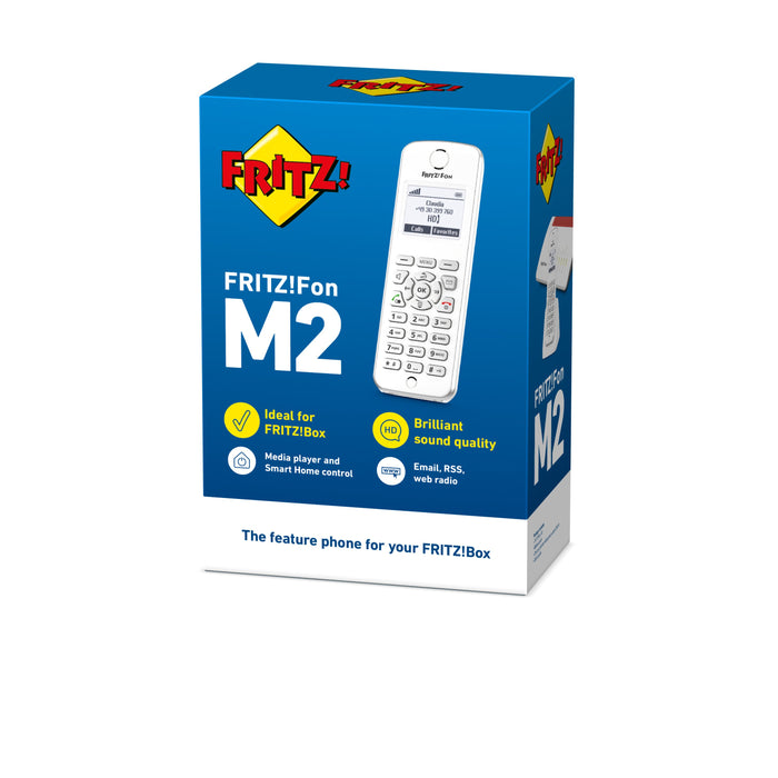 EAN 4023125025860 - Fon FRITZ! M2 International Teléfono DECT Identificador de llamadas Blanco imagen 3