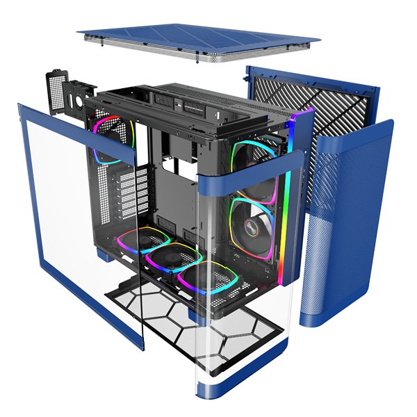 EAN 4710562746945 - Montech KING 95 PRO Midi Tower Azul imagen 8