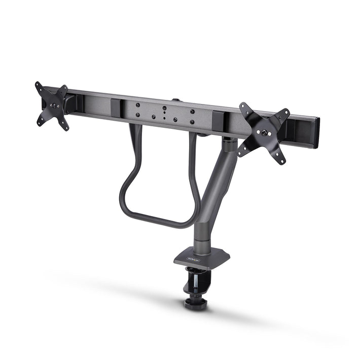 EAN 65030906340 - StarTech.com H2M1AS2-MONITOR-ARM soporte para monitor 68,6 cm (27") Escritorio Negro imagen 1