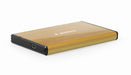 EAN 8716309119801 - Gembird EE2-U3S-3-GL caja para disco duro externo Caja de disco duro (HDD) Oro 2.5" imagen 2