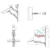 EAN 7611990916696 - VALUE Wallmount Workstation, Pneumatic imagen 3