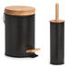 EAN 4003368189109 - Zeller Present 18910 papelera 3 L Alrededor Bamboo, Plancha Negro, Madera imagen 2