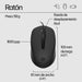 EAN 0196786788062 - HP 150 Wired Mouse and Keyboard Combination teclado Ratón incluido USB Negro imagen 3