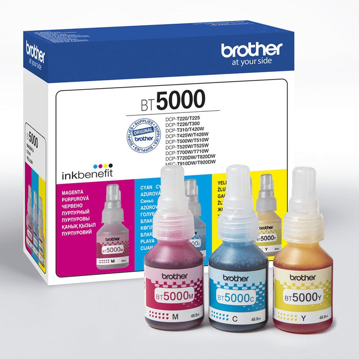 EAN 4977766826655 - Brother BT5000CLVAL cartucho de tinta 3 pieza(s) Compatible Cian, Magenta, Amarillo imagen 5
