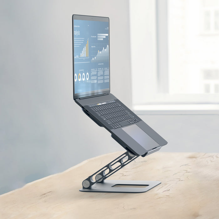 EAN 4712795086287 - j5create JTS127 Multi-Angle Laptop Stand Soporte para ordenador portátil y tableta Negro, Gris 40,6 cm (1 imagen 8