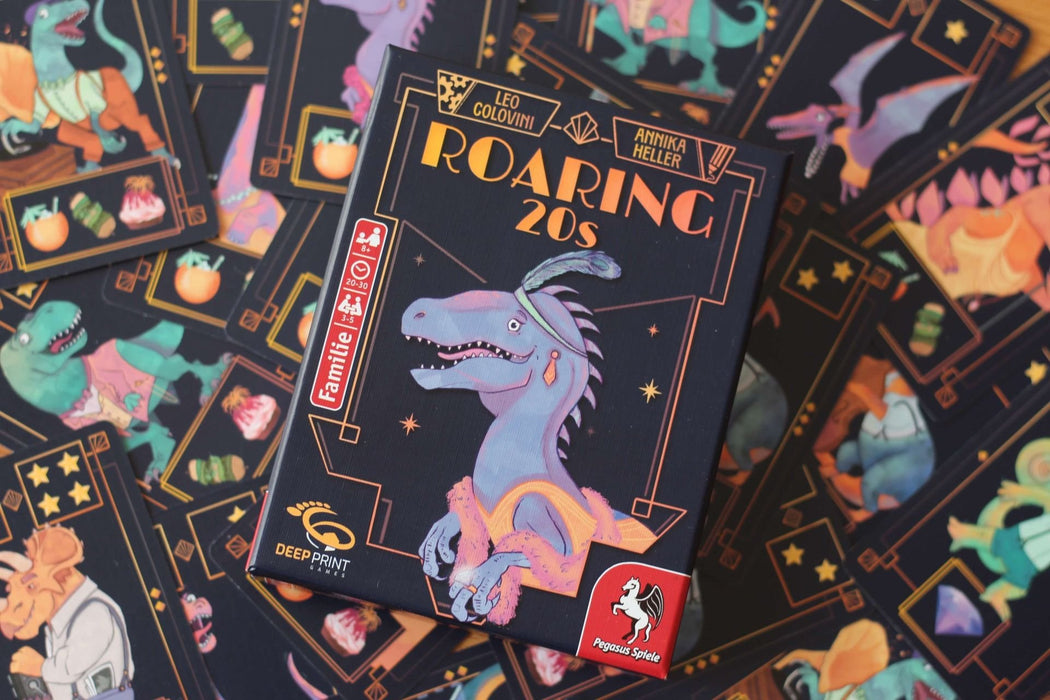 EAN 4250231741401 - Pegasus Roaring 20s Roaring 20s (Deep Print Games) 30 min Juego De Cartas Familia imagen 7