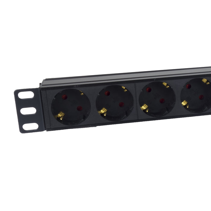 EAN 5605922051236 - Phasak BNS 3535 limitador de tensión Negro 8 salidas AC 250 V imagen 2