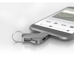 EAN 4040895006233 - Terratec 272989 cambiador de género para cable USB Type-C 2 x Micro-USB Plata imagen 2