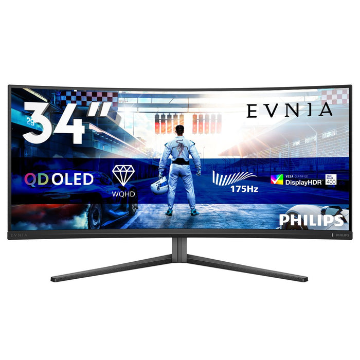 EAN 8712581806262 - Philips Evnia 6000 34M2C6500/00 pantalla para PC 86,4 cm (34") 3440 x 1440 Pixeles Wide Quad HD QD-OLED G imagen 1