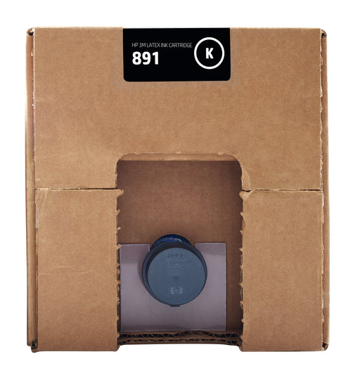 EAN 888182509654 - HP 3M 891 10-liter Black Latex Ink Cartridge cabeza de impresora Inyección de tinta térmica imagen 1