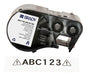 EAN 888434592571 - Brady M4C-750-595-WT-BK etiqueta de impresora Negro, Blanco Etiqueta para impresora autoadhesiva imagen 1
