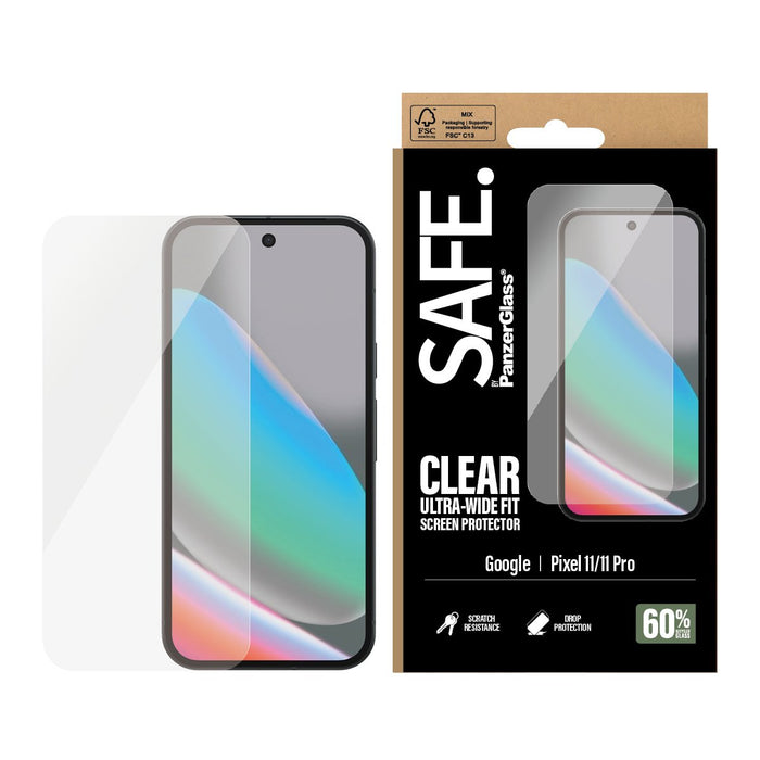 EAN 5715685052392 - PanzerGlass SAFE. by ® Screen Protector Google Pixel 11 | 11 Pro | Ultra-Wide Fit Protector de pantalla 1 imagen 2