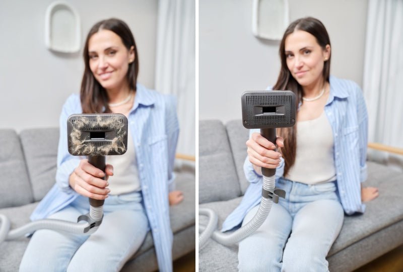 EAN 8590393366491 - Eta Terier 3 v 1 Aspiradora escoba Batería Secar HEPA Sin bolsa 0,5 L 500 W Marrón 4 Ah imagen 27