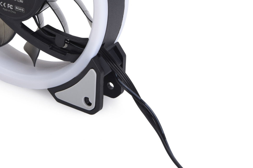 EAN 4250197248044 - Alphacool Eiszyklon Aurora LUX Digital RGB Carcasa del ordenador Ventilador 12 cm Transparente imagen 5