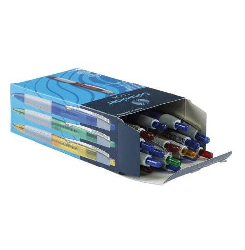 EAN 4004675042026 - Schneider Schreibgeräte Loox Azul Bolígrafo de punta retráctil con pulsador Medio 20 pieza(s) imagen 2