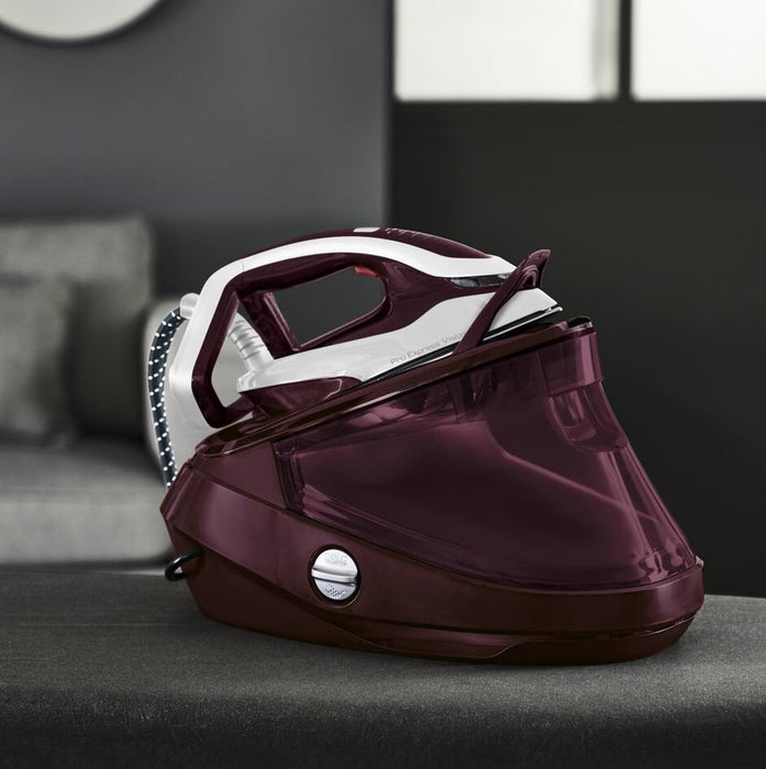 EAN 3121040082645 - Tefal Pro Express Vision GV9810 3000 W 1,1 L Durilium AirGlide Autoclean soleplate Rojo, Blanco imagen 14