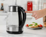 EAN 5908269348183 - Zelmer ZCK8026 tetera eléctrica 1,7 L 2200 W Negro, Transparente imagen 5