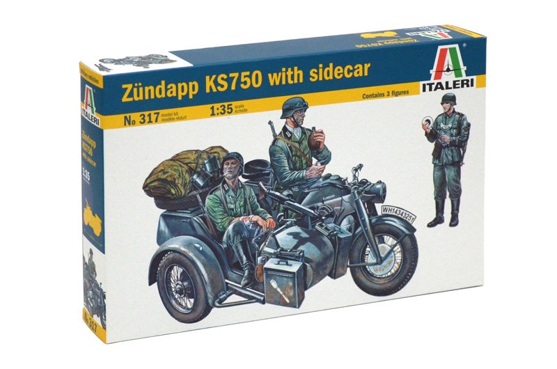 EAN 8001283003179 - Italeri KS750 Maqueta de motocicleta Kit de montaje 1:35 imagen 1