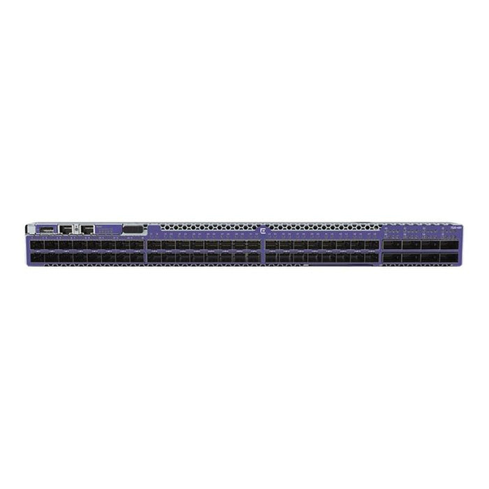 7520-48y Switch W/ Front-Back  Cpnt Airflow Ships W/ 2 Ac Power Supp