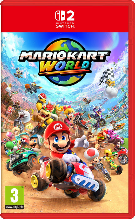 EAN 0045496312350 - Nintendo Mario Kart World Switch 2 Estándar Chino simplificado, Chino tradicional, Alemán, Holandés, Ingl imagen 1