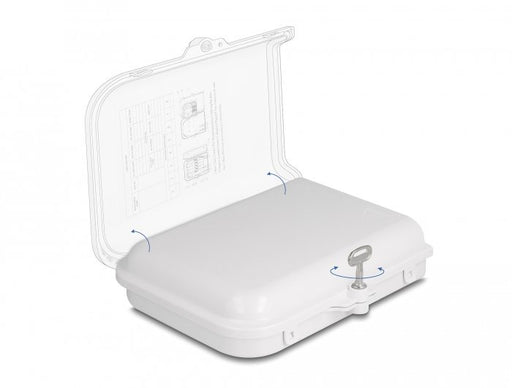 EAN 4043619879021 - DeLOCK 87902 caja de empalme para fibra óptica imagen 1