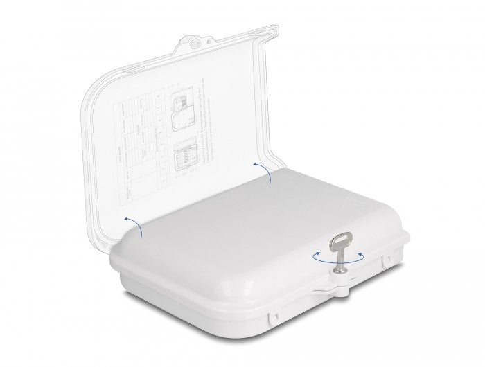 EAN 4043619879021 - DeLOCK 87902 caja de empalme para fibra óptica imagen 1