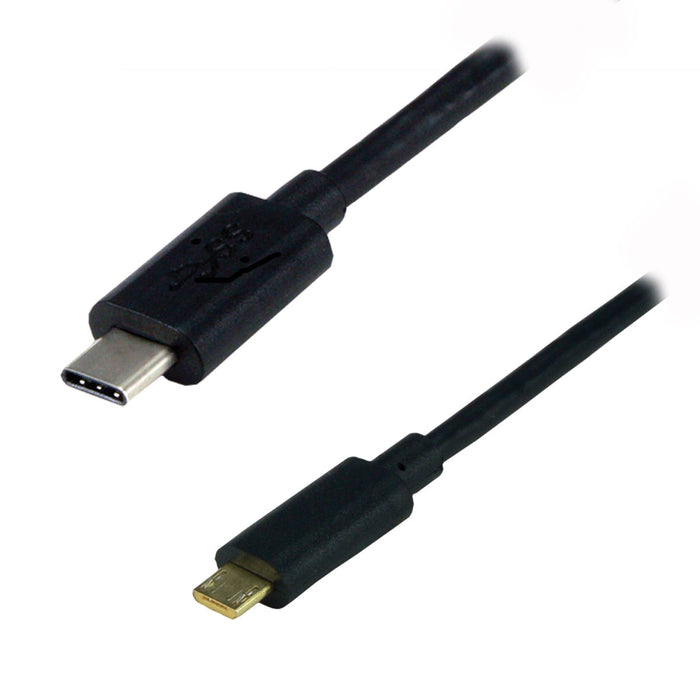 EAN 3700224753030 - MCL USB 3.1 Type-C / USB 2.0 Micro-B 1 m cable USB USB C Micro-USB B Negro imagen 1
