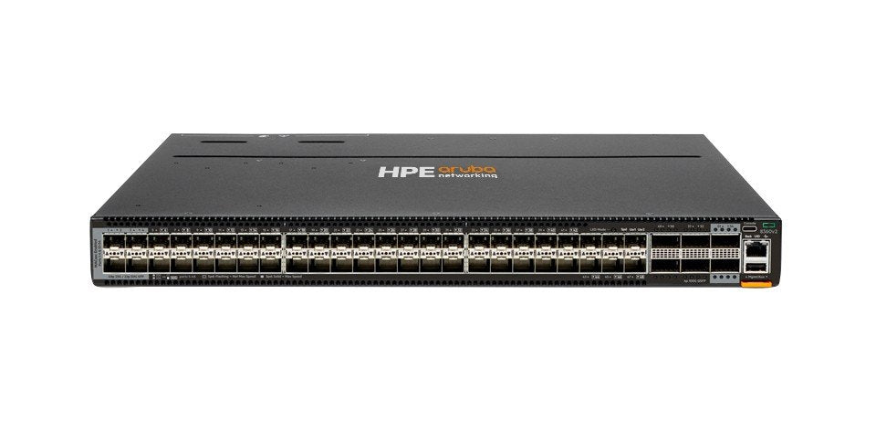 EAN 0190017567907 - HPE Aruba Networking CX 8360-48Y6C v2 48p 25G SFP28 4Sec 6p 100G QSFP+ 2Sec BF 5 Fans 2AC Bundle imagen 1