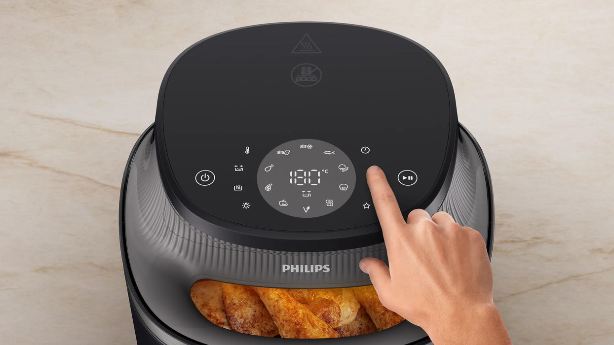 EAN 8720389034664 - Philips 3000 series NA322/00 freidora Sencillo Independiente 1400 W Freidora de aire caliente Cobre, Negr imagen 8