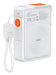 EAN 4252011910830 - 4smarts 541384 batería externa Polímero de litio 10000 mAh Cargador inalámbrico Naranja, Blanco imagen 2