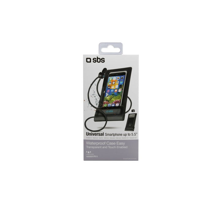 EAN 8018417214561 - SBS TEWATEREASY55K funda para teléfono móvil 14 cm (5.5") Estuche de extracción Negro imagen 4