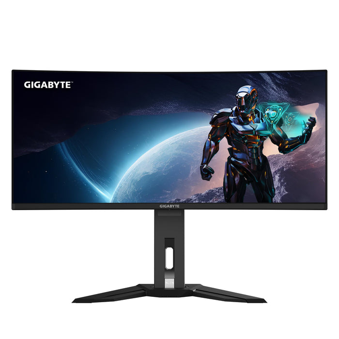 EAN 4719331858926 - GIGABYTE MO34WQC2 pantalla para PC 86,4 cm (34") 3440 x 1440 Pixeles Wide Quad HD Negro imagen 2