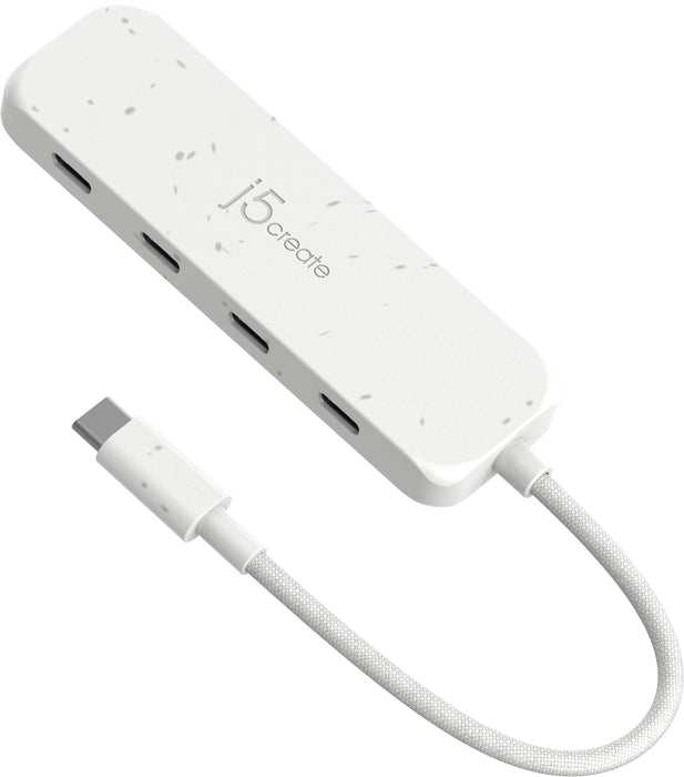 EAN 4712795087826 - j5create JCH345EW USB 3.2 Gen 1 (3.1 Gen 1) Type-C 10000 Mbit/s Blanco imagen 3