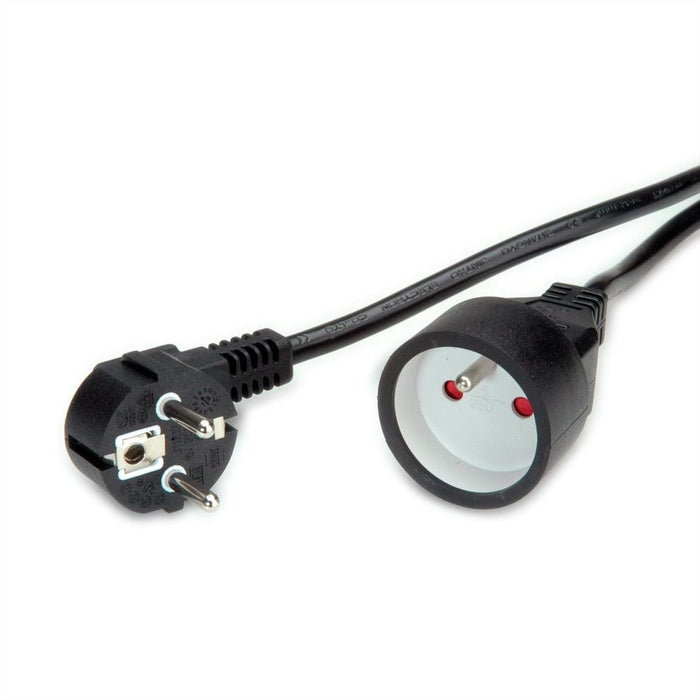 EAN 7630049610385 - VALUE 19.99.1172 cable de transmisión Negro 10 m CEE7/7 imagen 3