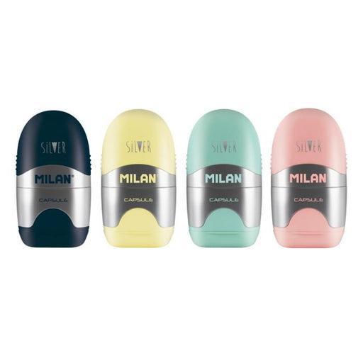 EAN 8411574060499 - Milan 4714112 sacapuntas Sacapuntas manual Azul, Rosa, Turquesa, Amarillo imagen 2