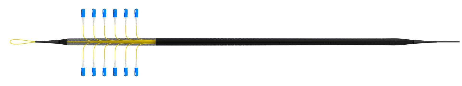 EAN 4049759306595 - EFB Elektronik O8341S110OS2 Cable de fibra óptica e InfiniBand 110 m 12x SC U-DQ(ZN) BH Negro, Azul, Amar imagen 5