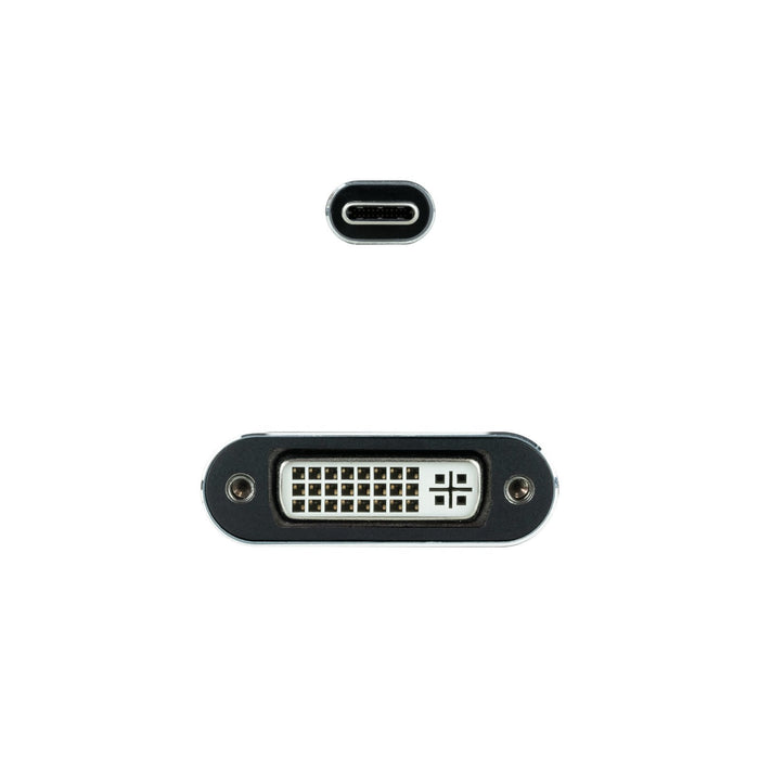 EAN 8433281012868 - Nanocable 10.16.4103-G adaptador de cable de vídeo 0,15 m USB Tipo C imagen 3